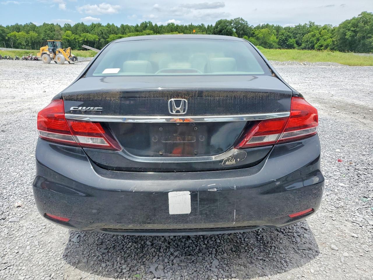 2013 Honda Civic Lx Black vin: 19XFB2F56DE242470
