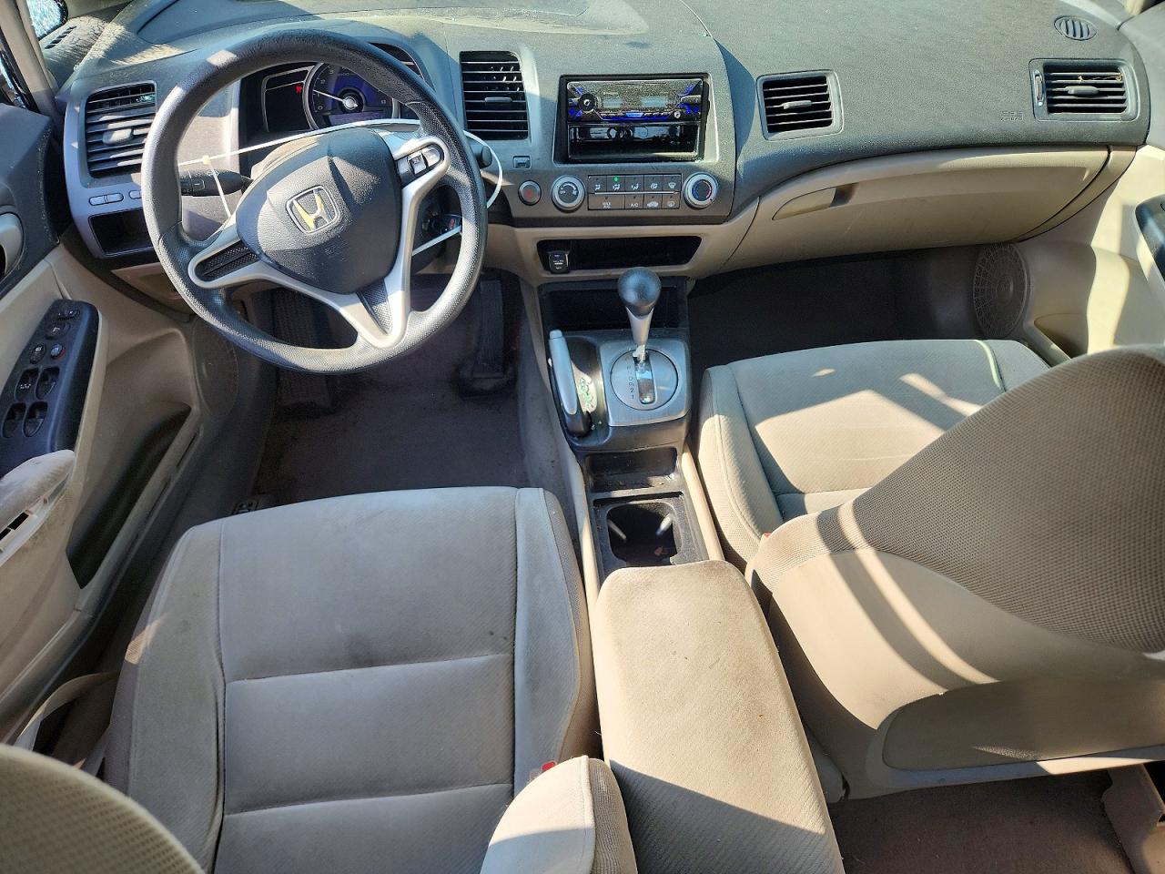 2010 Honda Civic Lx Gray vin: 2HGFA1F58AH576417