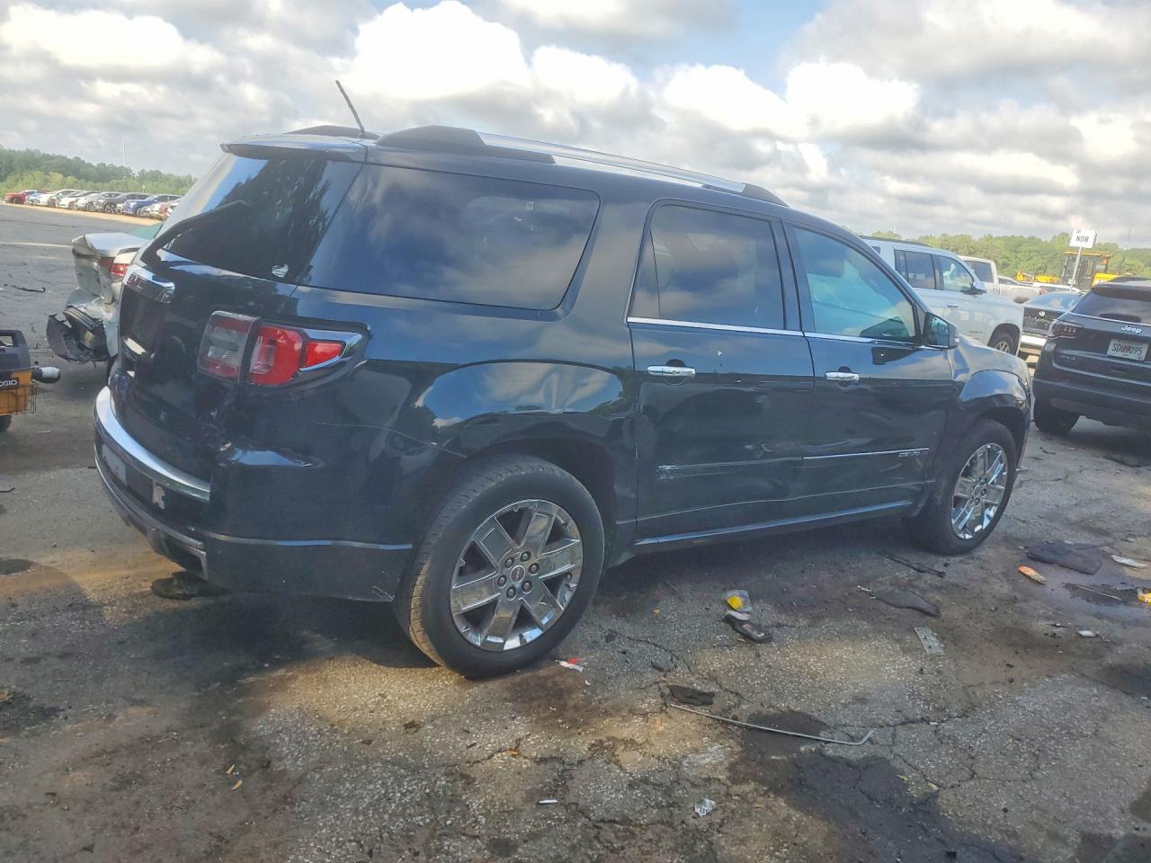 2014 Gmc Acadia Denali Черный vin: 1GKKRTKD9EJ276571