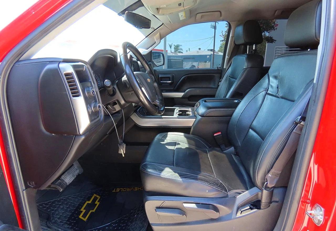 2014 Chevrolet Silverado K1500 Lt Red vin: 3GCUKRECXEG200387