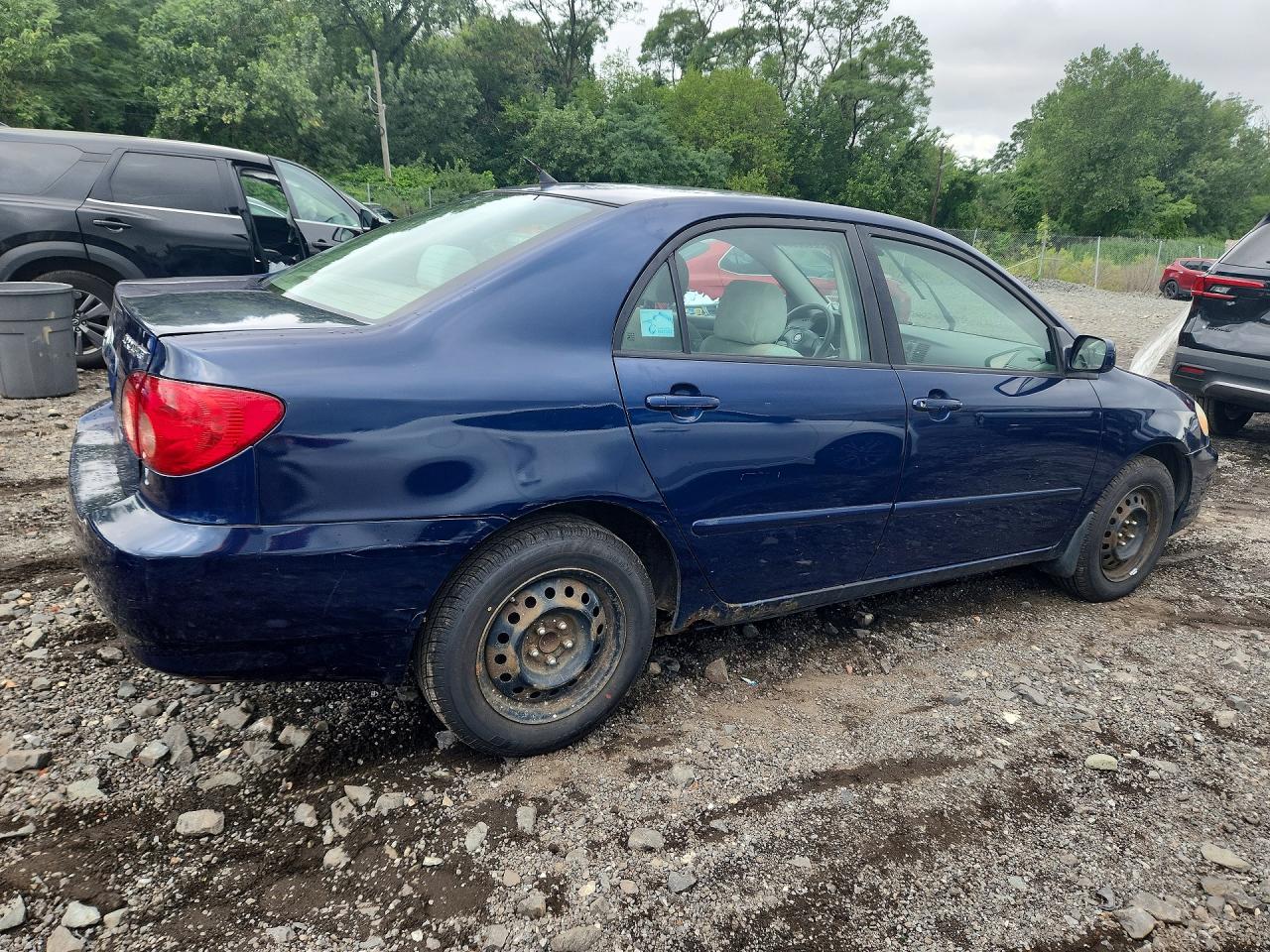 2008 Toyota Corolla Le Blue vin: 2T1BR32E08C918888