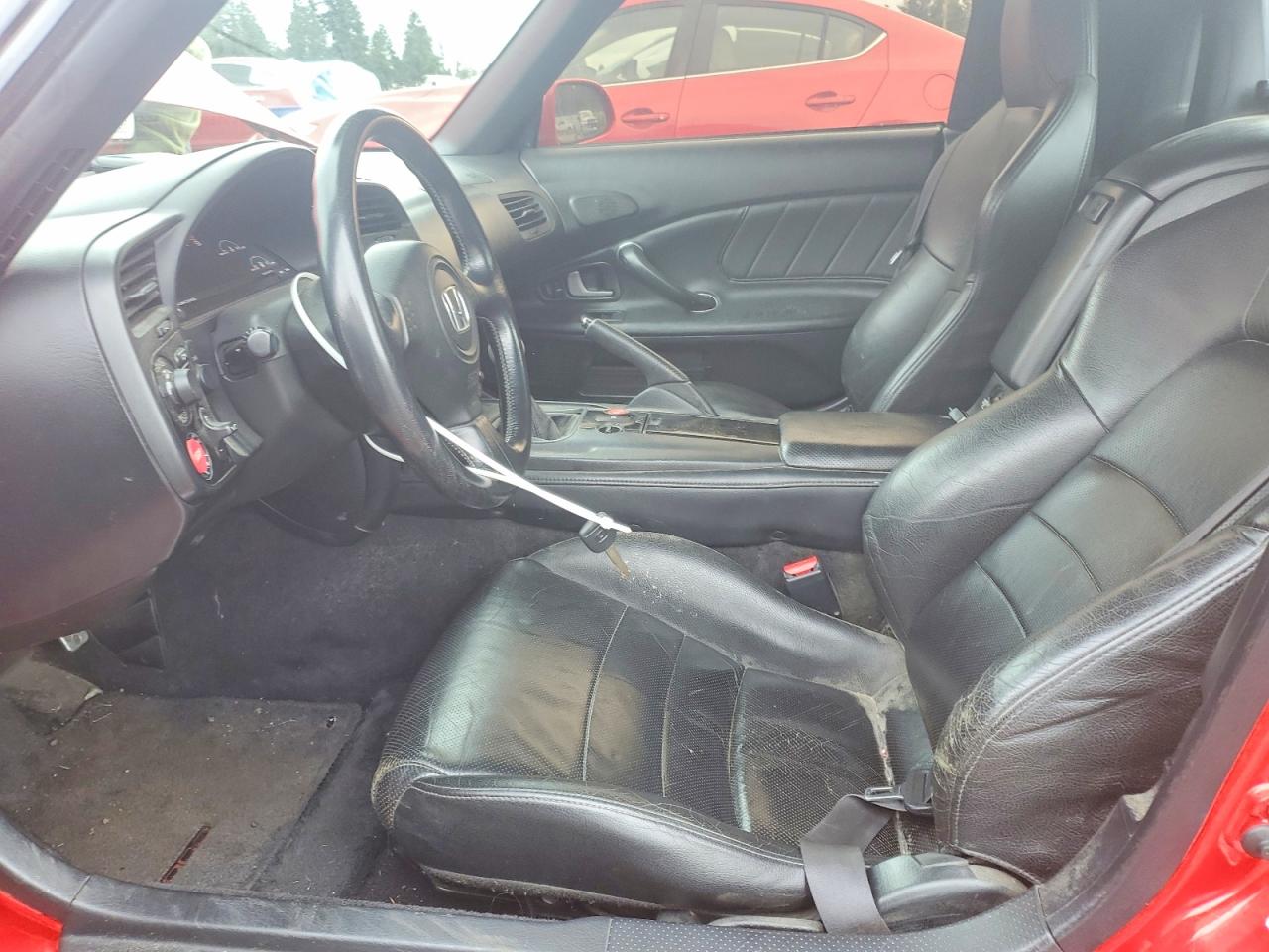 2007 Honda S2000 Red vin: JHMAP21417S003578