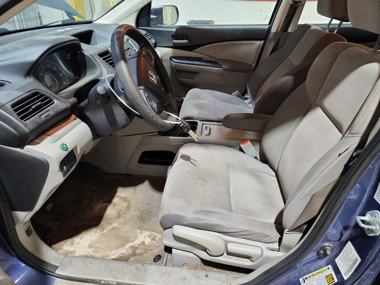 2013 Honda Cr-v Lx Blue vin: 2HKRM4H38DH641343