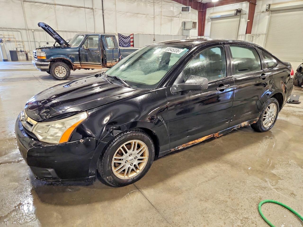 2009 Ford Focus Se Black vin: 1FAHP35N49W200562