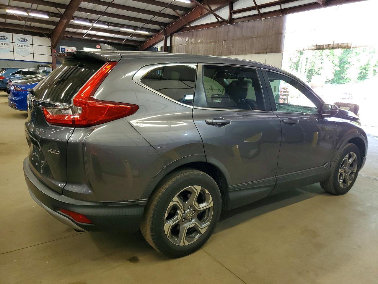 2017 Honda Cr-v Exl Gray vin: 5J6RW2H83HL075775