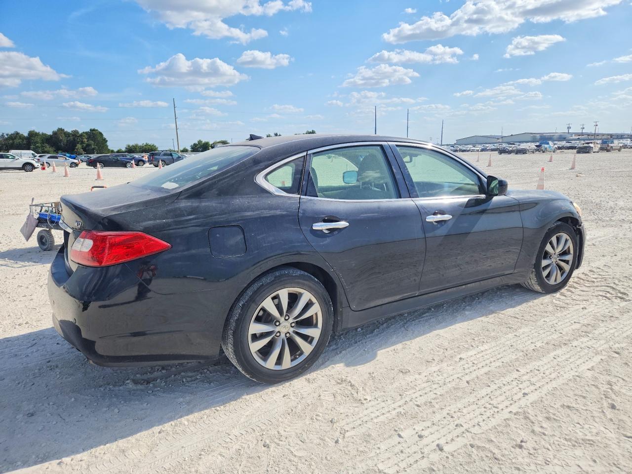 2013 Infiniti M37 Base Black vin: JN1BY1AP1DM511754