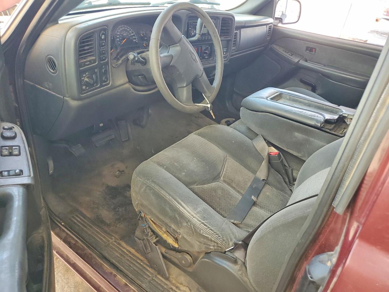 2003 Chevrolet Silverado K1500 Maroon vin: 1GCEK19T73E325450