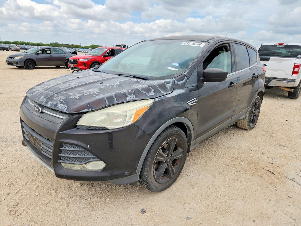 2013 Ford Escape Se Black vin: 1FMCU0GX9DUD53223