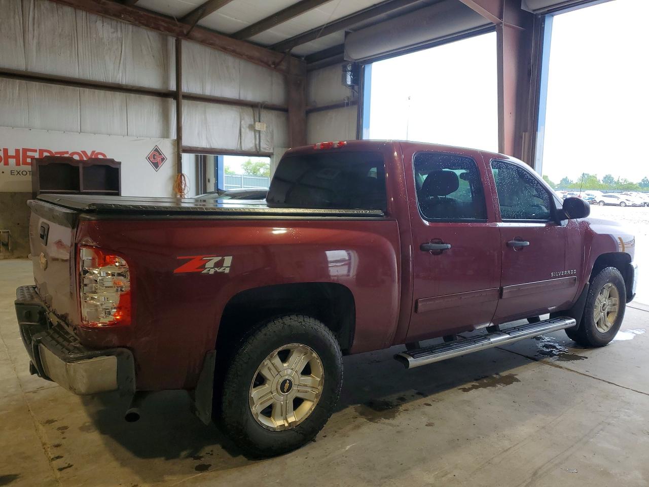 2013 Chevrolet Silverado K1500 Lt Maroon vin: 3GCPKSE75DG352714