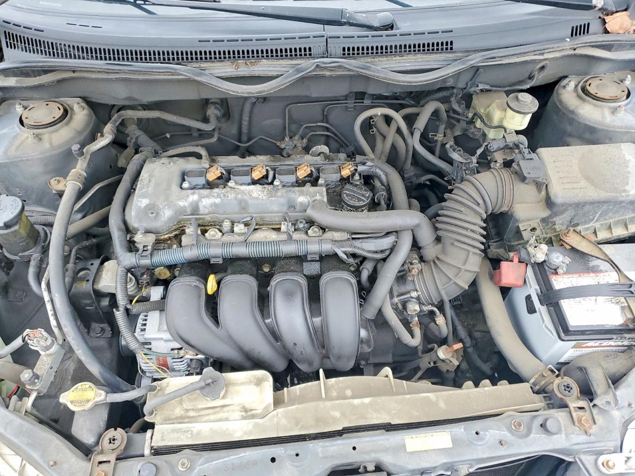 2006 Toyota Corolla Ce Gray vin: 1NXBR32E76Z697396