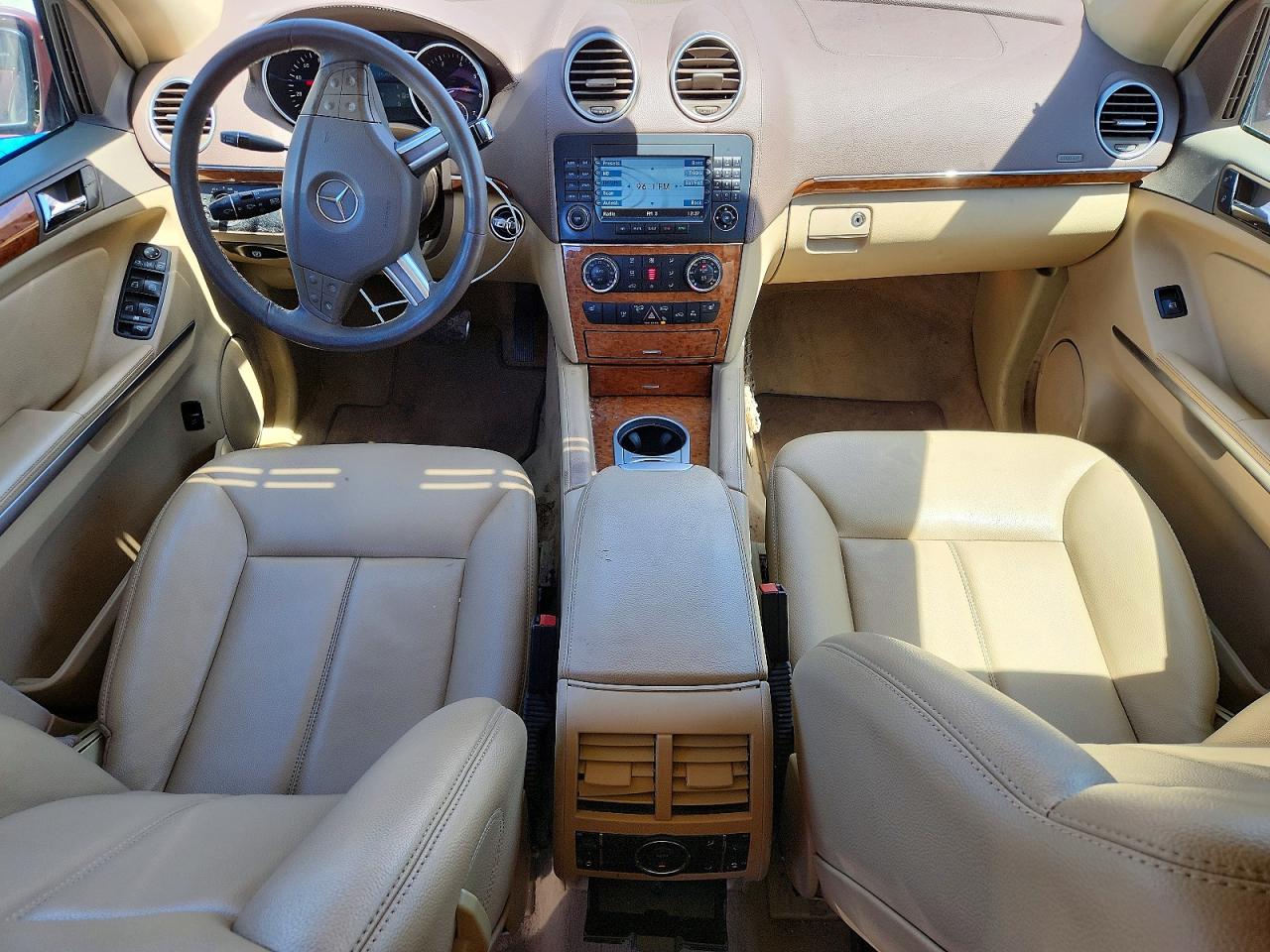 2008 Mercedes-benz Gl 450 4matic Burgundy vin: 4JGBF71E28A309688