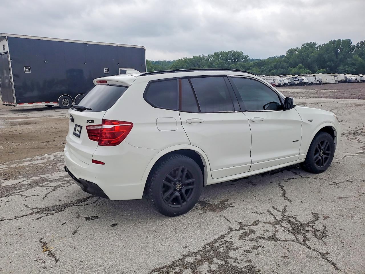 2013 Bmw X3 Xdrive35i White vin: 5UXWX7C59DL981146