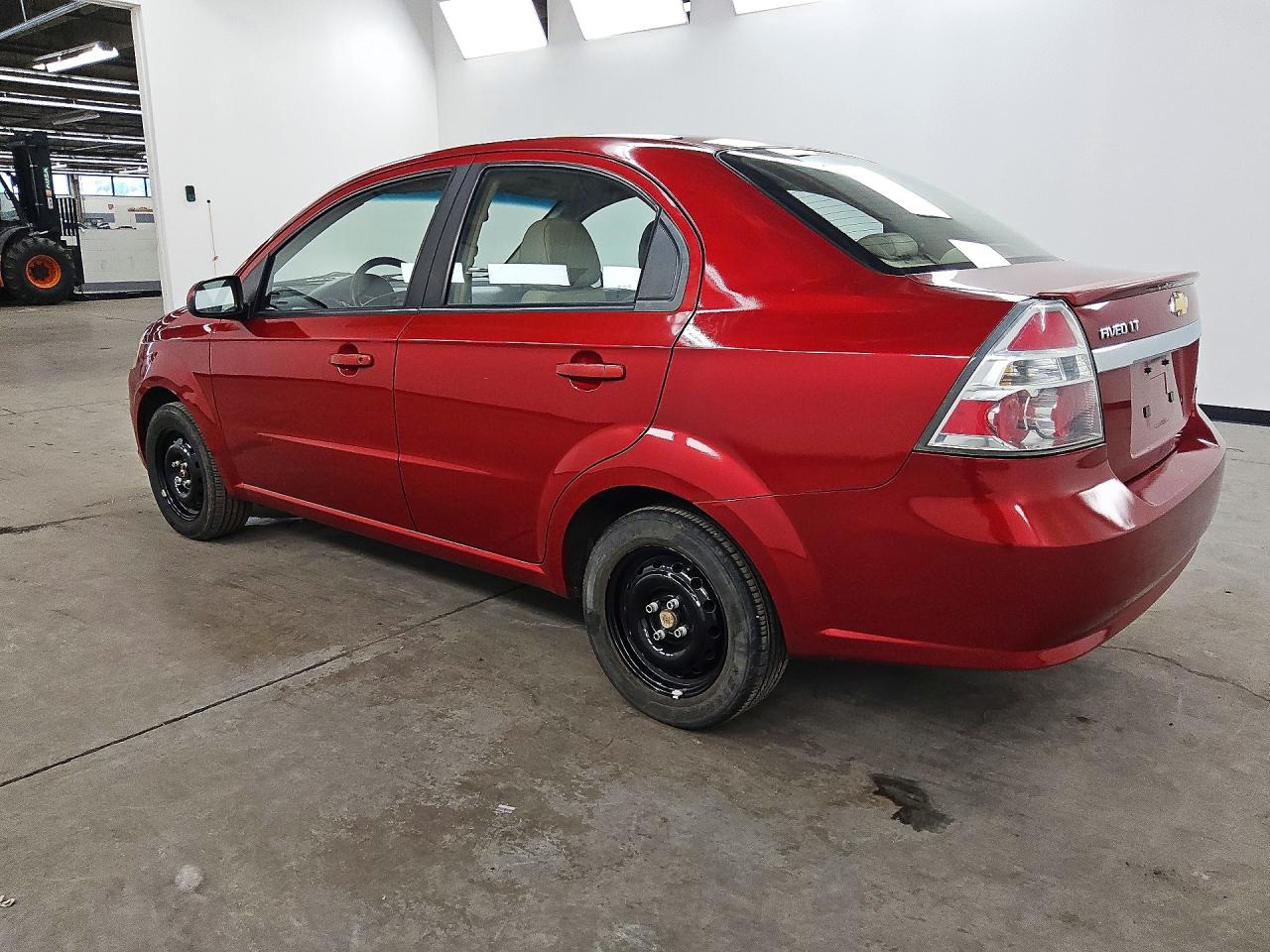 2011 Chevrolet Aveo Red vin: KL1TD5DE9BB220532