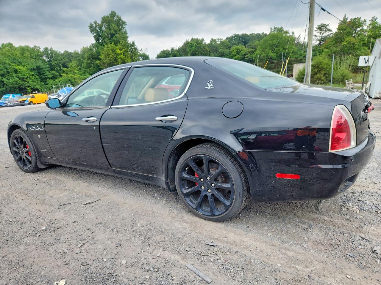 2005 Maserati Quattroporte M139 Black vin: ZAMCE39A350018104