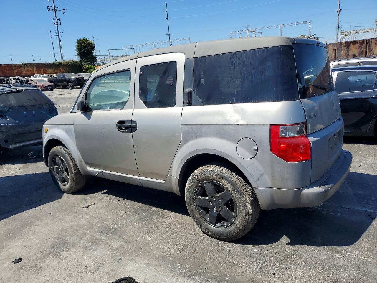 2003 Honda Element Ex Gray vin: 5J6YH18543L003238