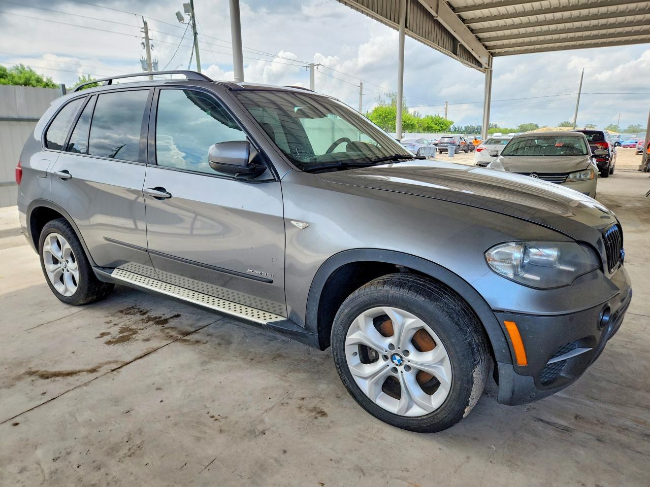 2012 Bmw X5 Xdrive35i Gray vin: 5UXZV4C53CL761100