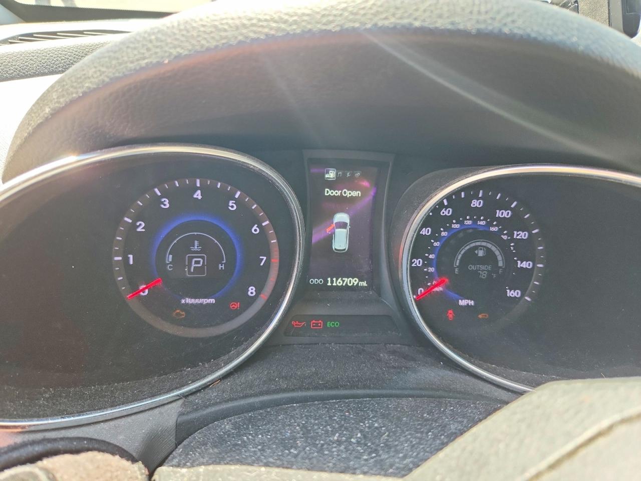 2013 Hyundai Santa Fe Sport 2.0t Black vin: 5XYZUDLA8DG074015