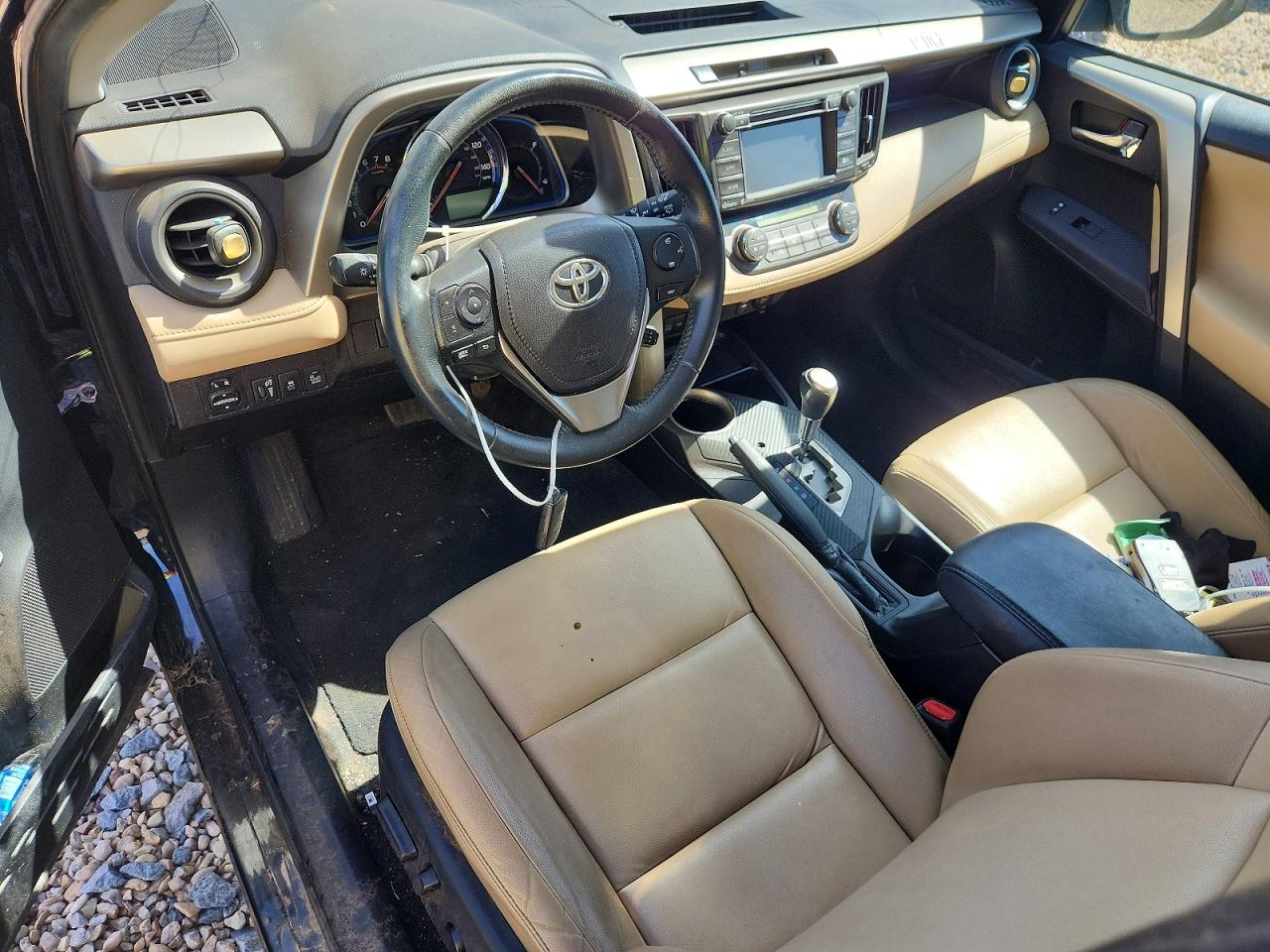 2015 Toyota Rav4 Limited Черный vin: 2T3YFREV2FW161674