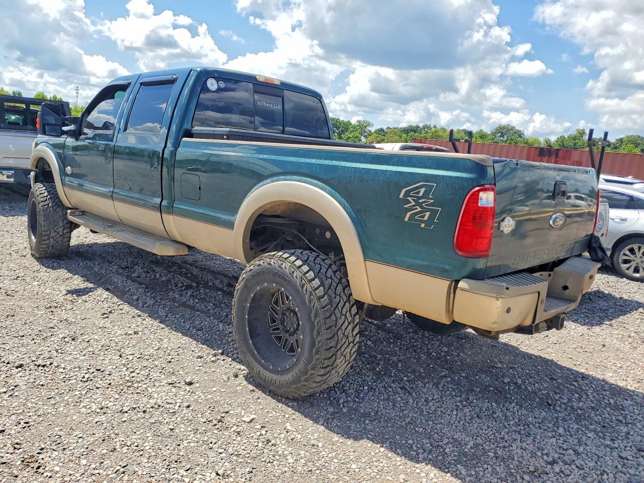 2011 Ford F350 Super Duty Green vin: 1FT8W3BT7BEA72376
