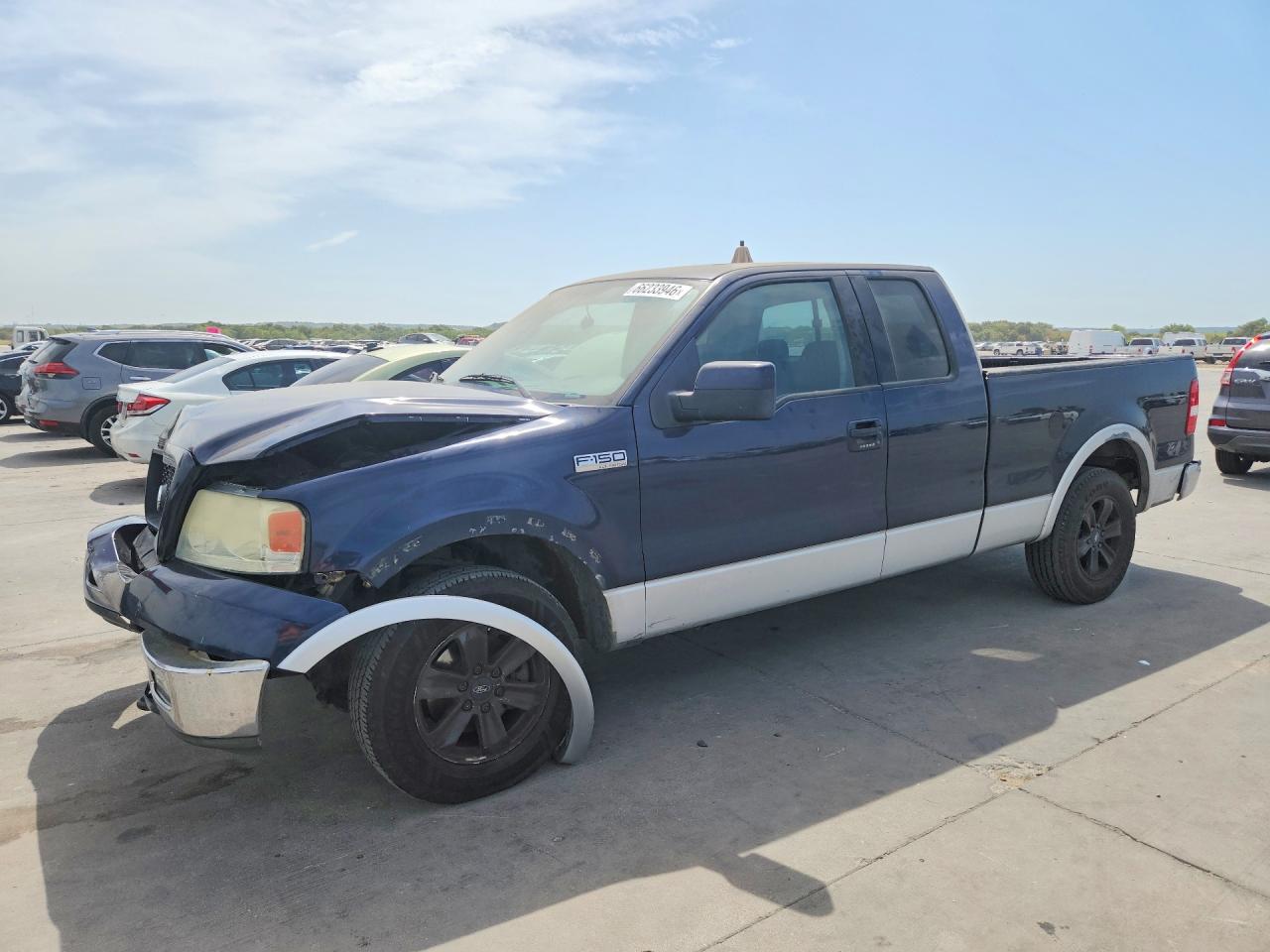 2004 Ford F150 Синий vin: 1FTRX14W84NC56550