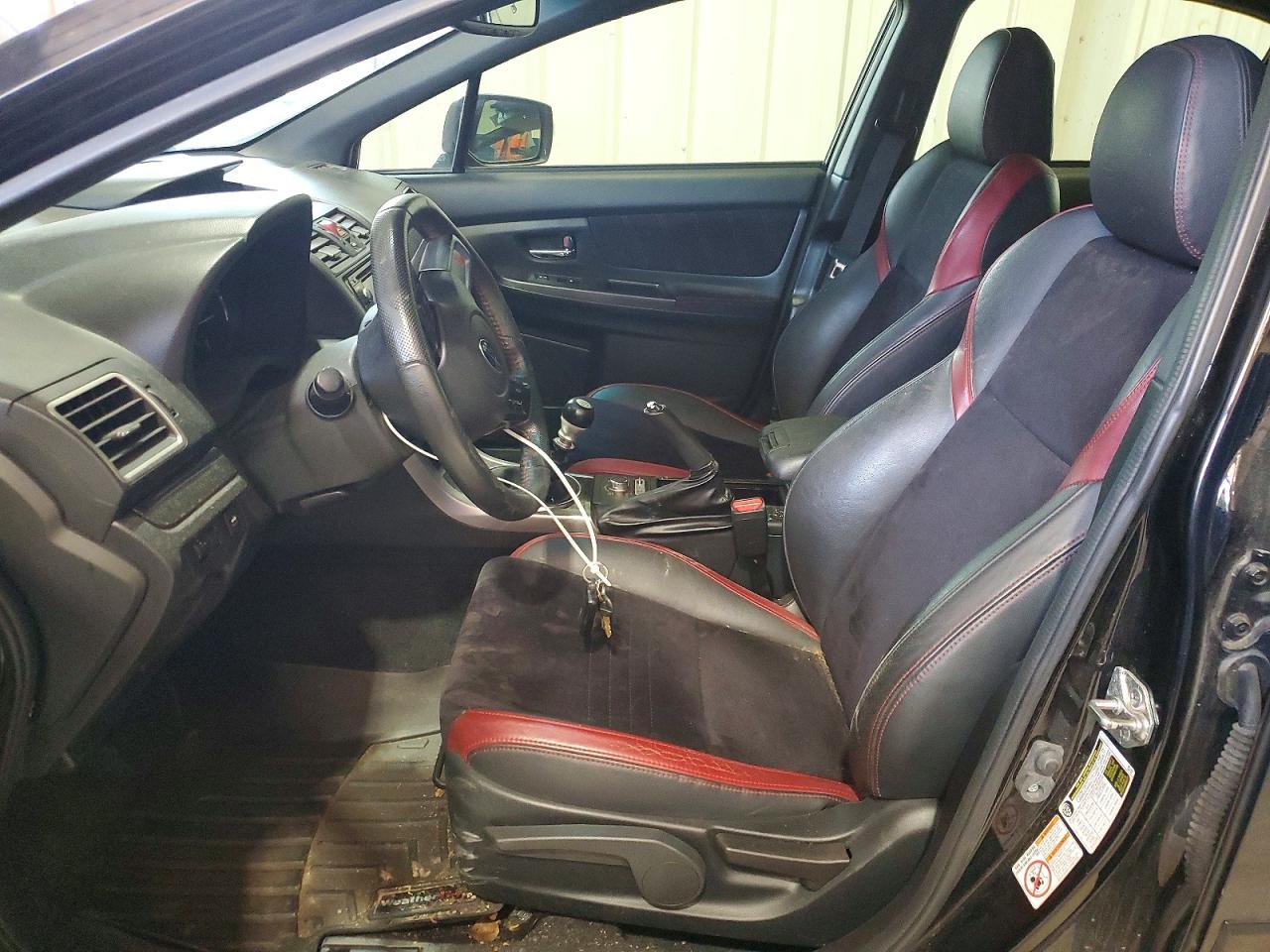 2015 Subaru Wrx Sti Black vin: JF1VA2P64F9815272