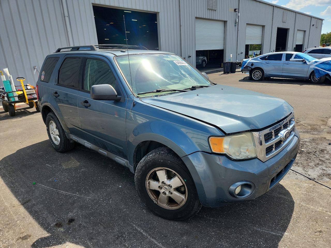 2011 Ford Escape Xlt Blue vin: 1FMCU0DGXBKB82544
