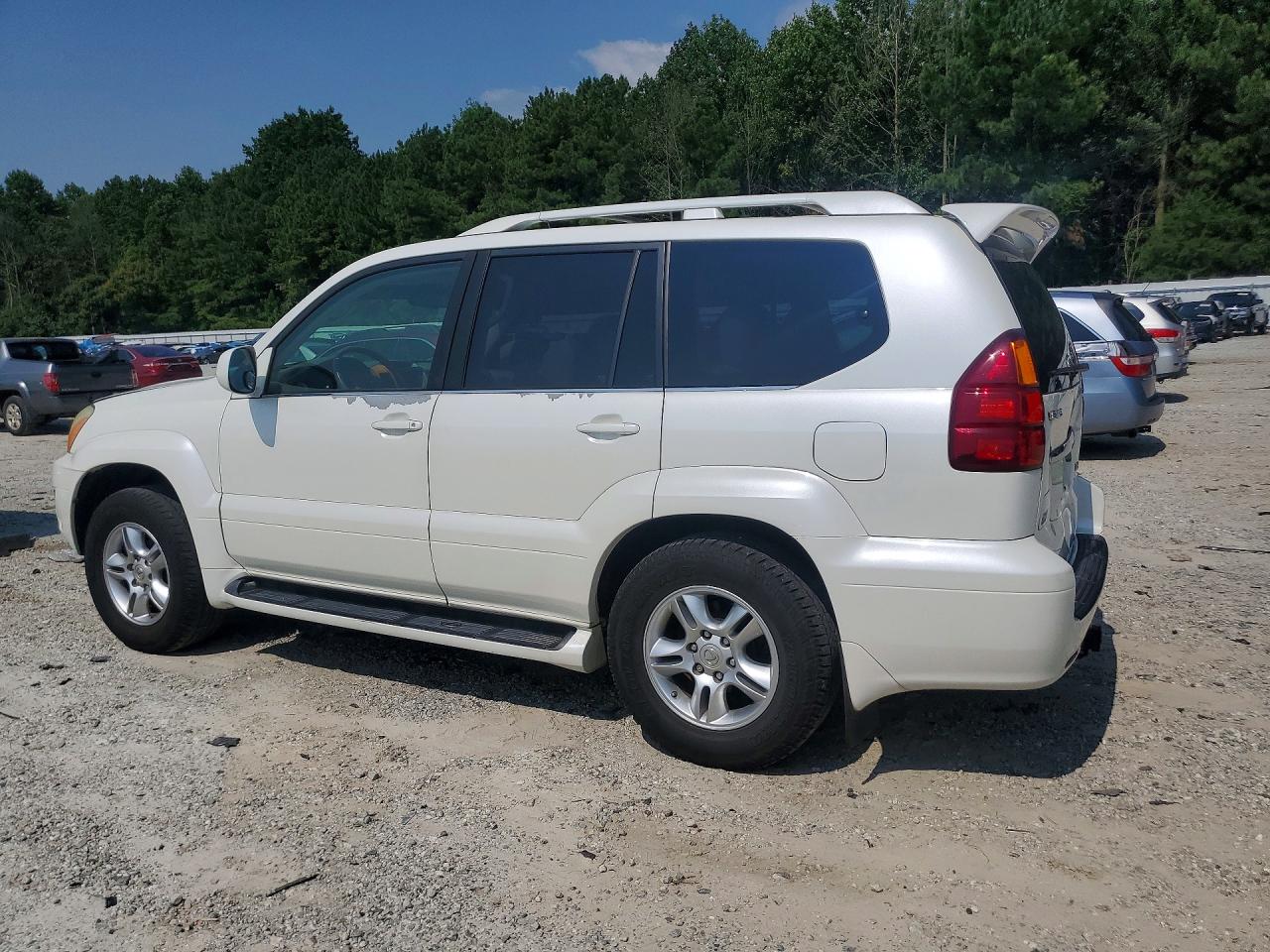 2007 Lexus Gx 470 White vin: JTJBT20X270135089