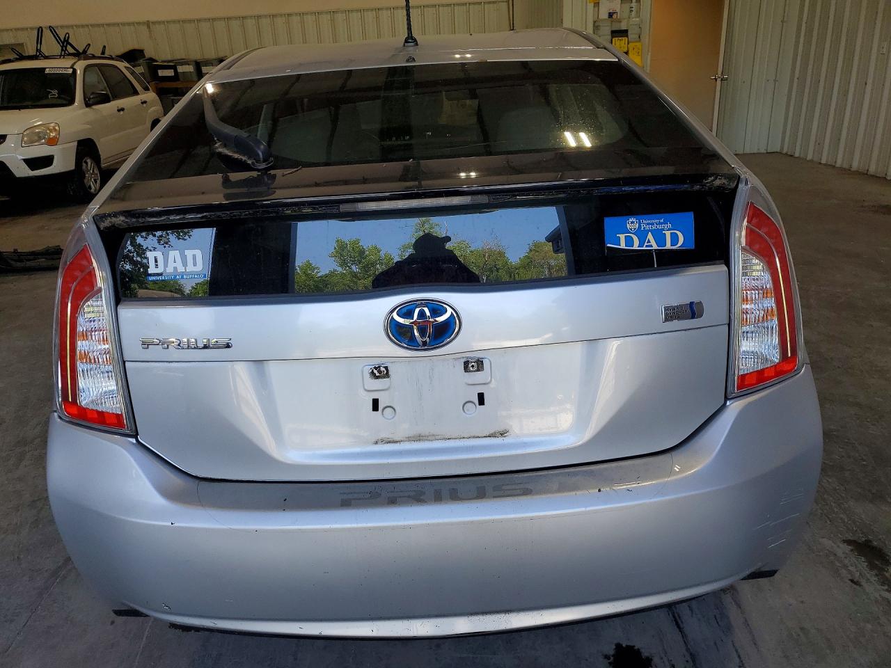 2014 Toyota Prius Two Silver vin: JTDKN3DU5E1767482