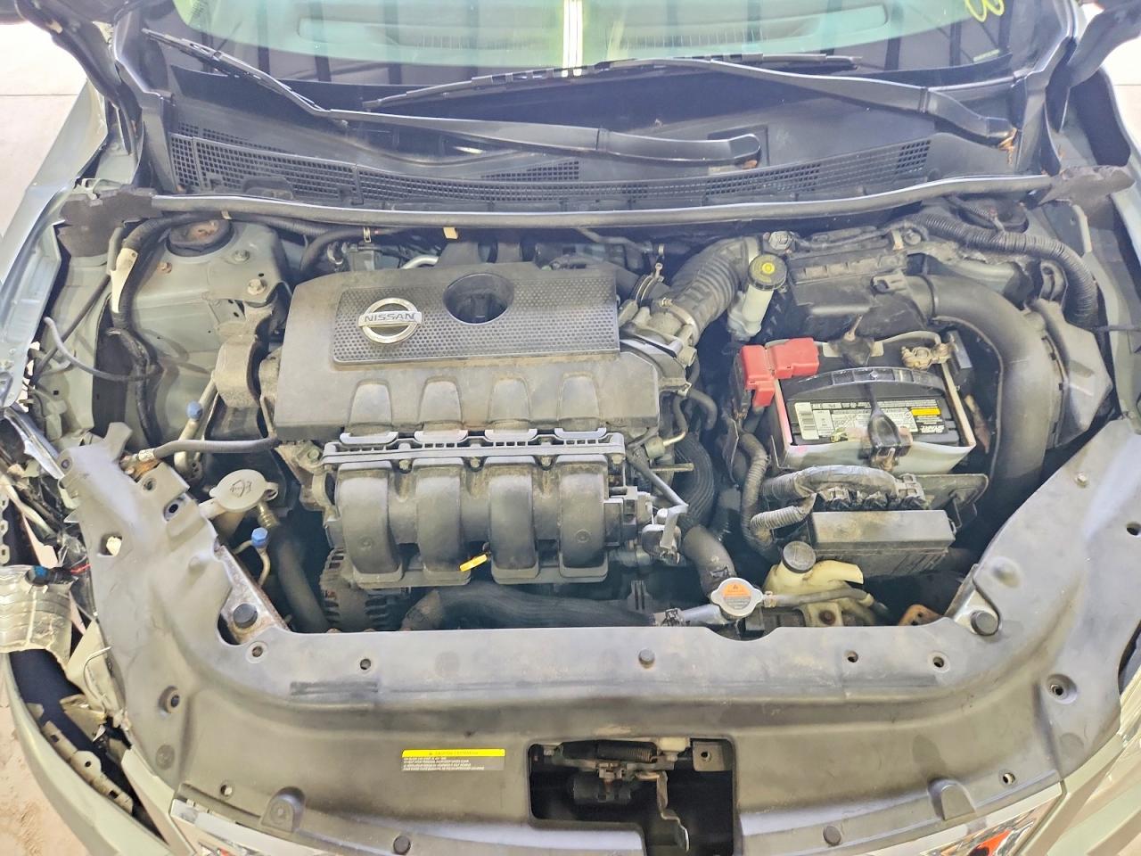 2013 Nissan Sentra S Серый vin: 3N1AB7AP1DL746990
