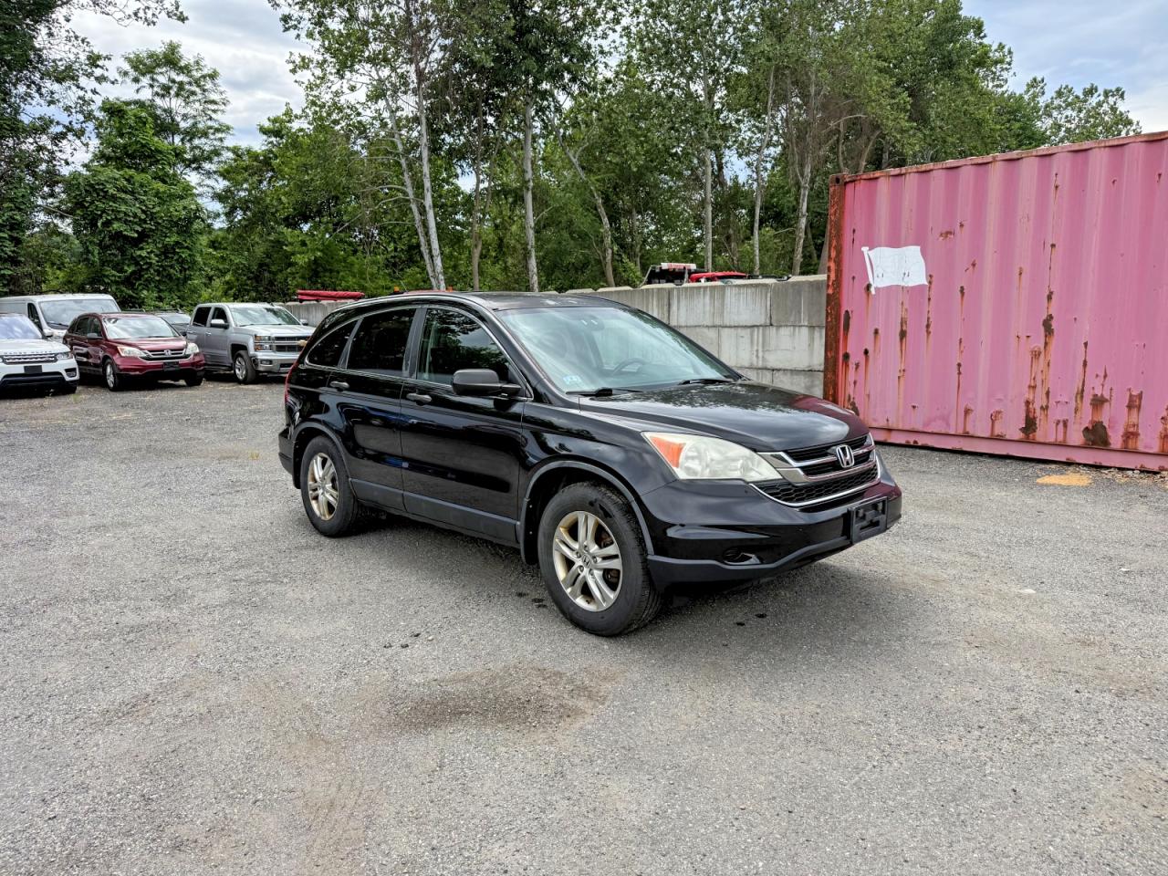 2010 Honda Cr-v Ex Black vin: 5J6RE4H53AL049865