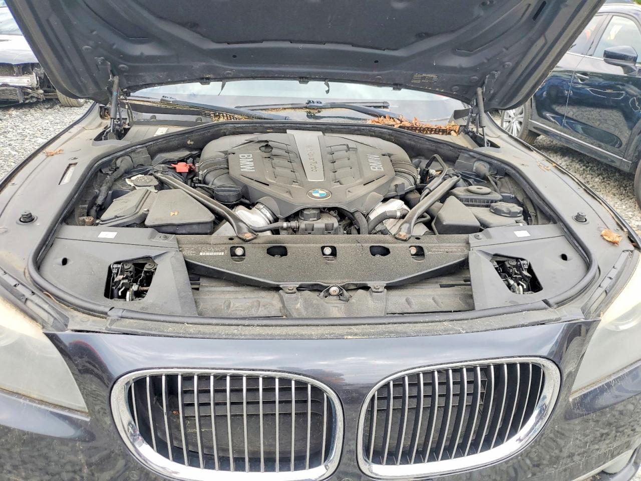 2012 Bmw 750 Xi Gray vin: WBAKC6C56CC396185