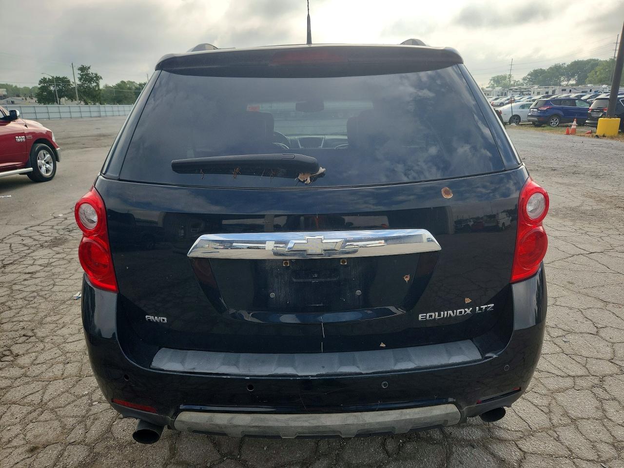 2010 Chevrolet Equinox Ltz Black vin: 2CNFLGEY0A6281083