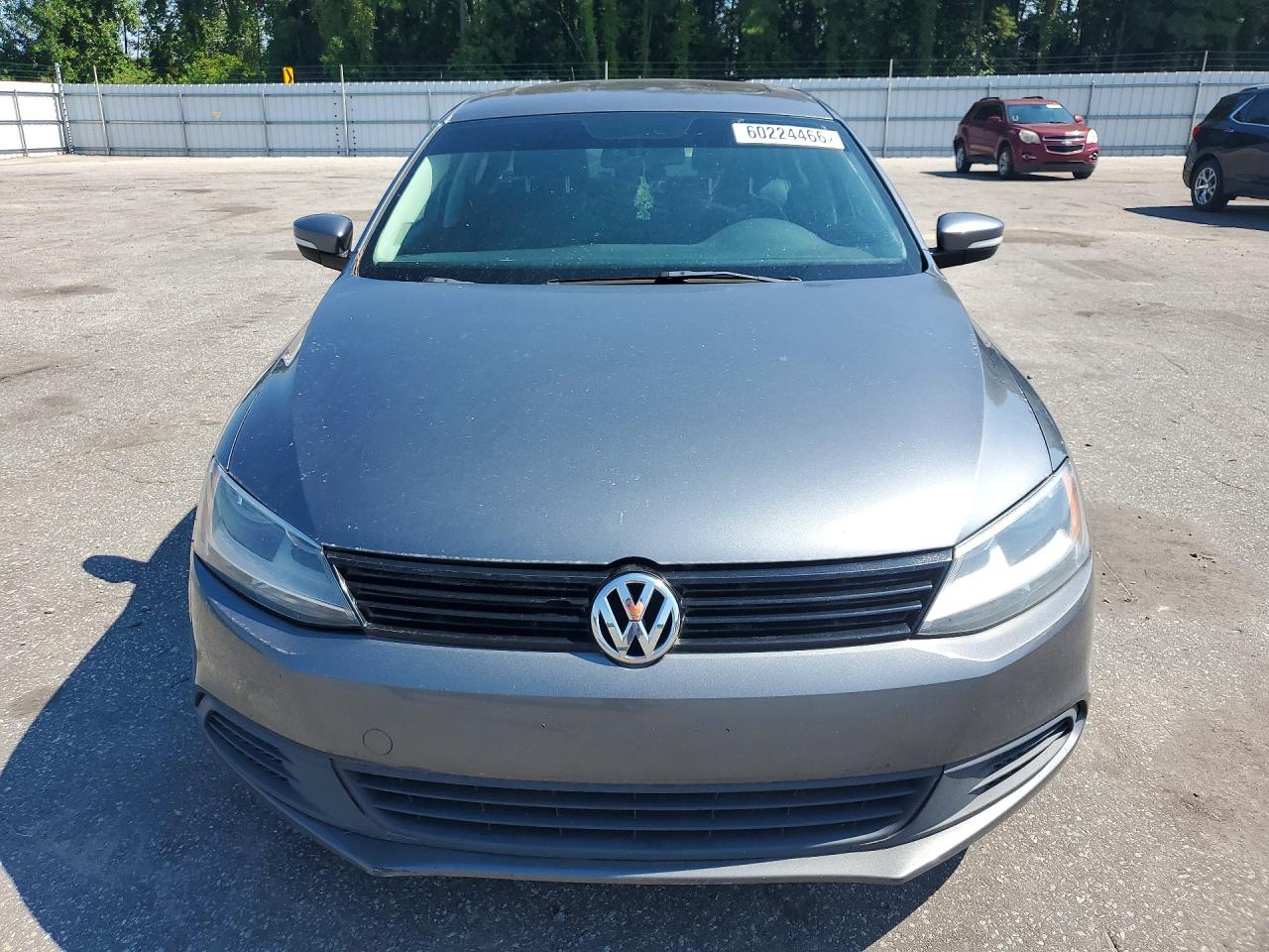2012 Volkswagen Jetta Se Gray vin: 3VWDP7AJ4CM007738