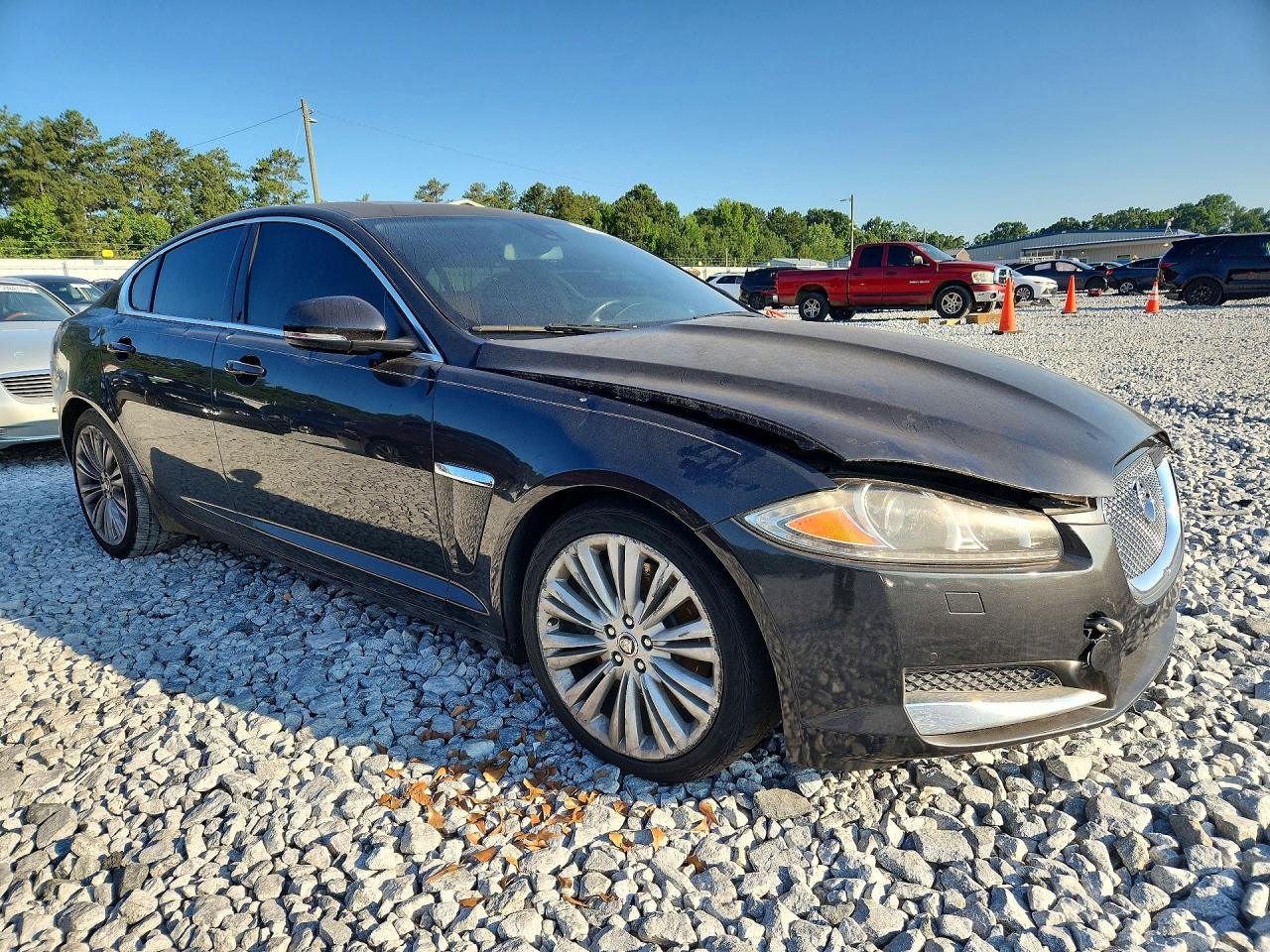 2012 Jaguar Xf Portfolio Charcoal vin: SAJWA0HB3CLS54075