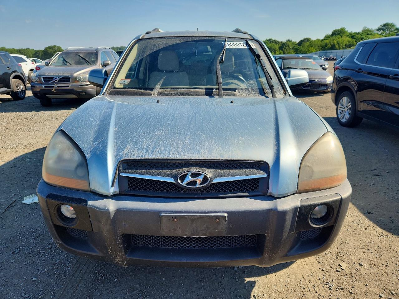 2009 Hyundai Tucson Se Blue vin: KM8JN12D49U941142