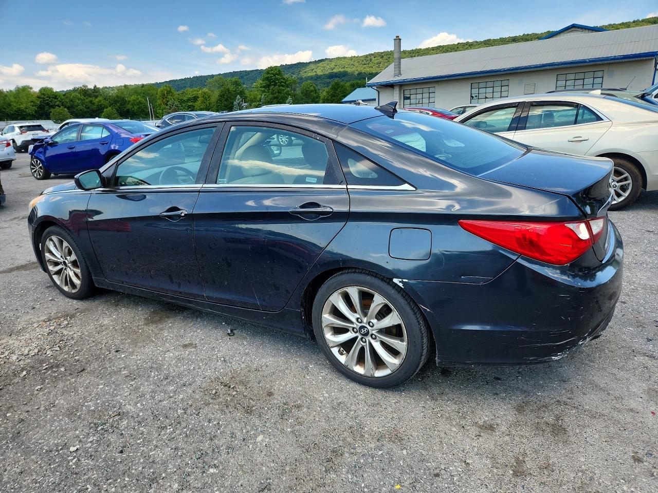 2013 Hyundai Sonata Gls Blue vin: 5NPEB4AC3DH622410