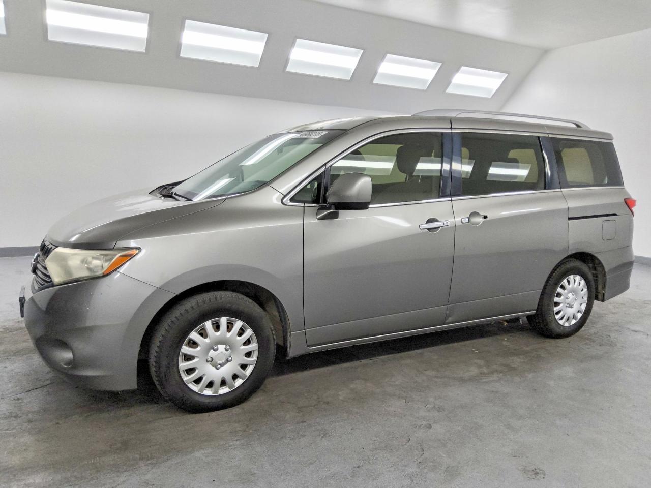 2013 Nissan Quest S/sv/sl/le Gray vin: JN8AE2KP8D9071416