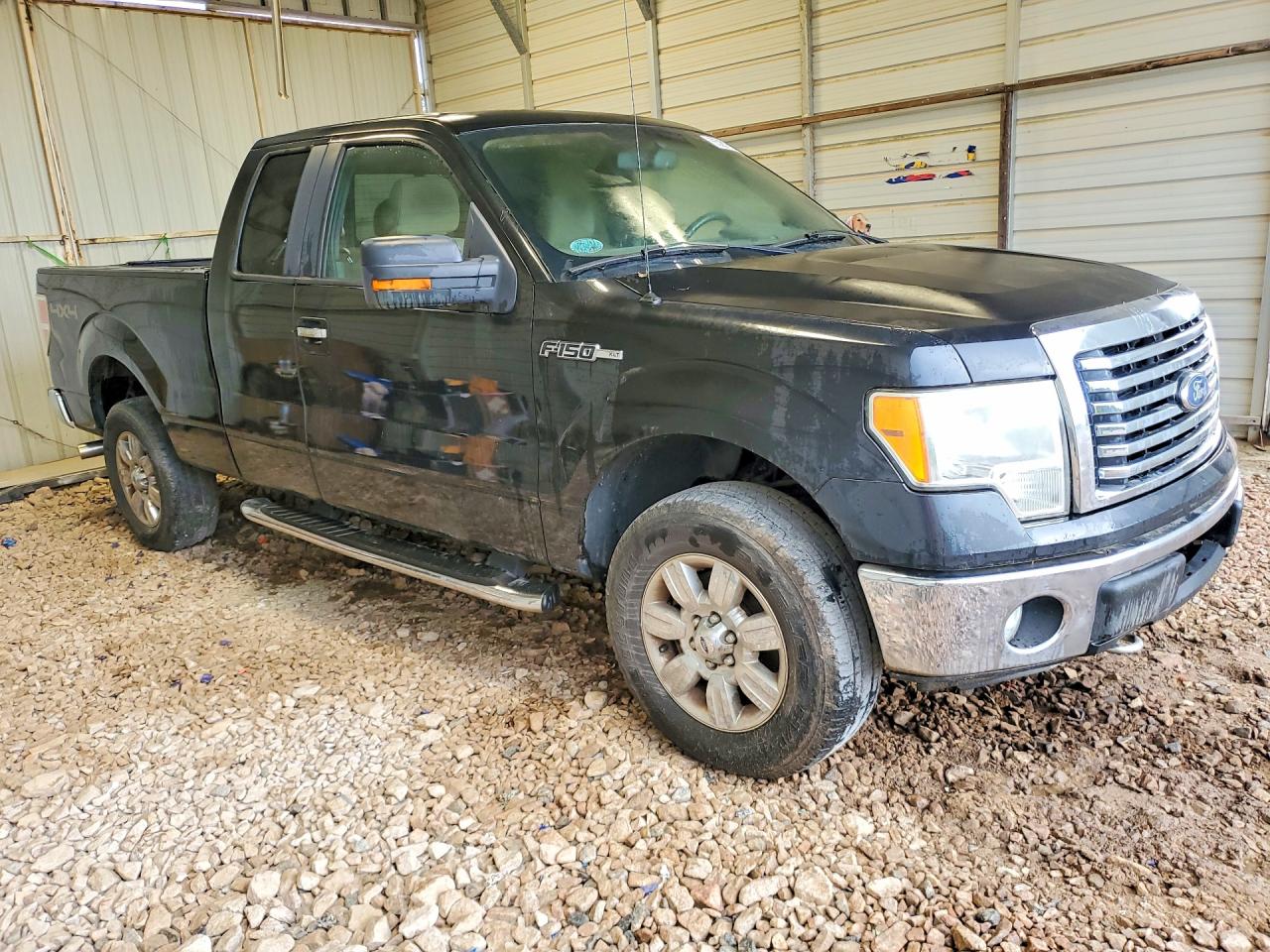 2011 Ford F150 Super Cab Черный vin: 1FTFX1EF6BFA82583