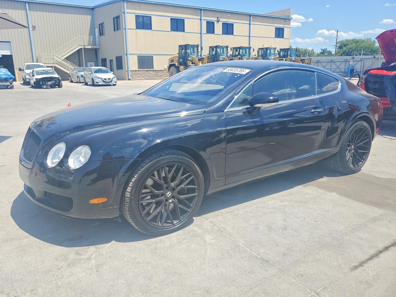 2005 Bentley Continental Gt Black vin: SCBCR63W35C027577