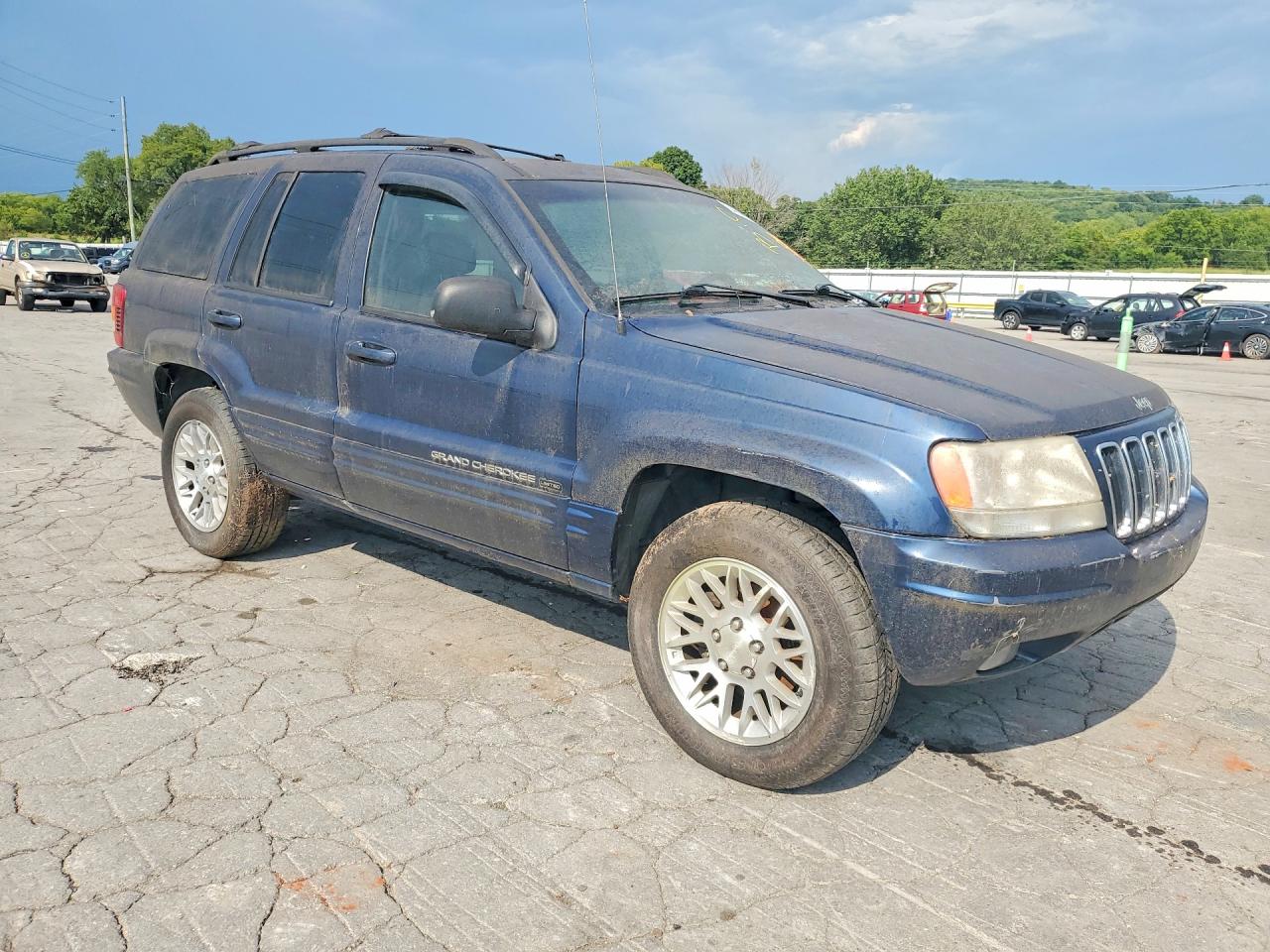 2002 Jeep Grand Cherokee Limited Blue vin: 1J4GW58S82C326592