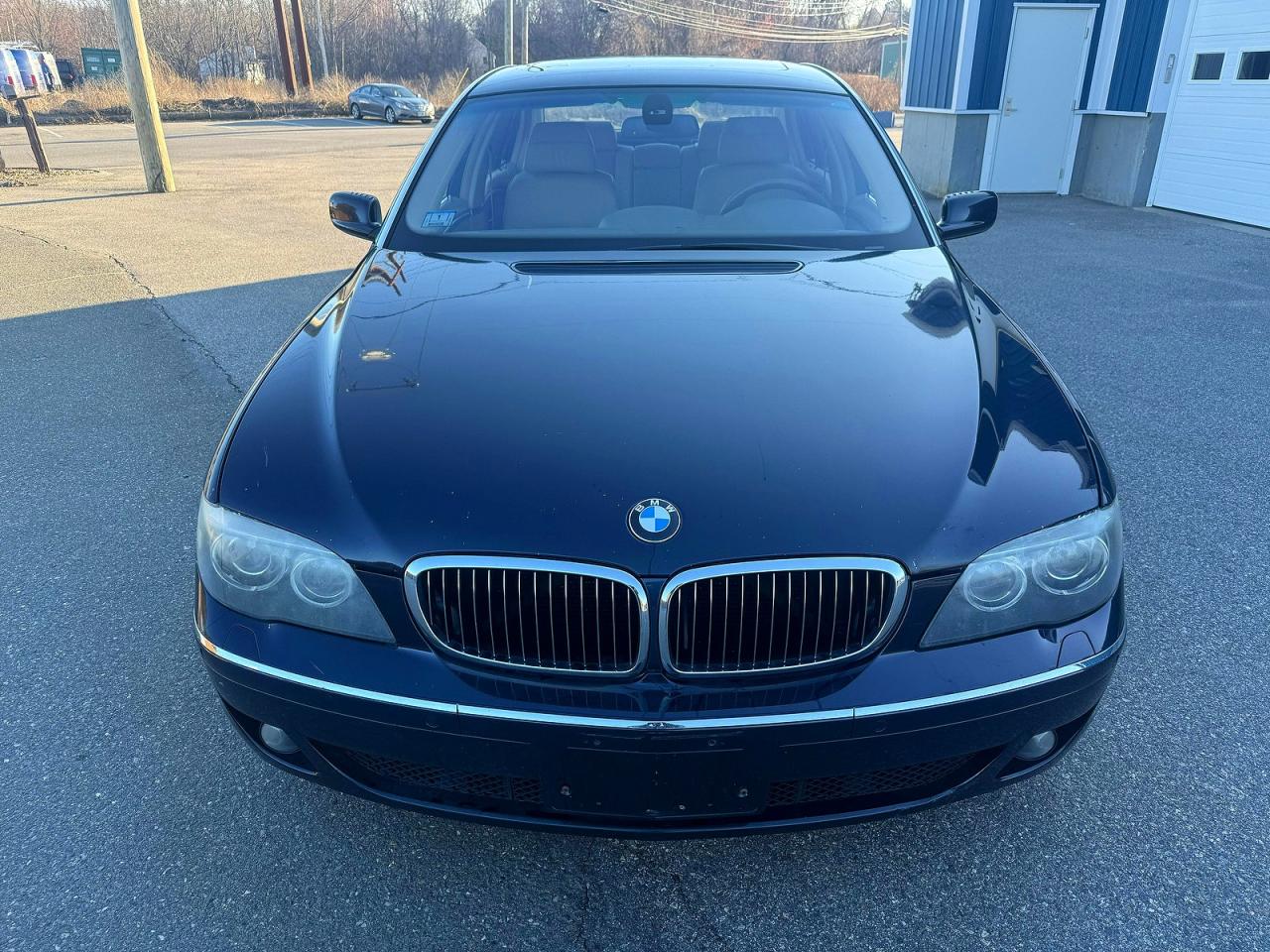 2007 Bmw 750 Синий vin: WBAHN83507DT68768