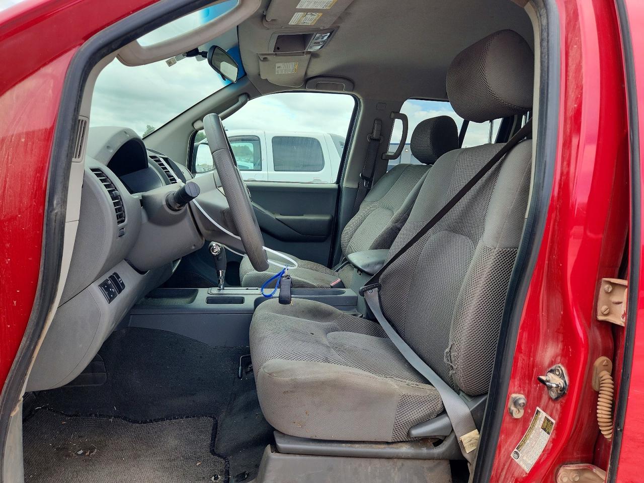 2006 Nissan Frontier Se Красный vin: 1N6AD07U16C468969