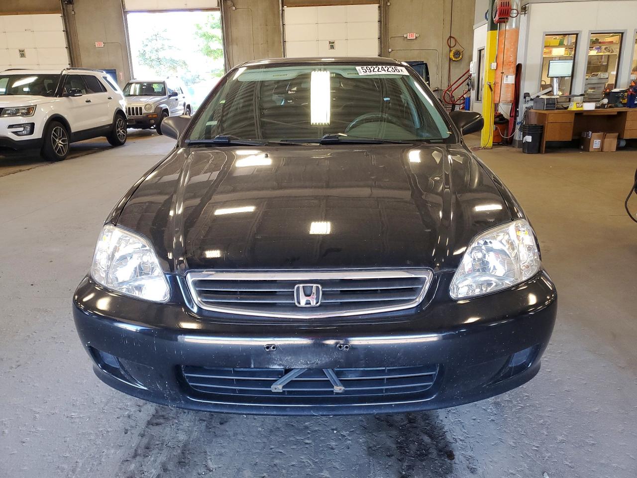 1999 Honda Civic Lx Black vin: 2HGEJ6575XH551222