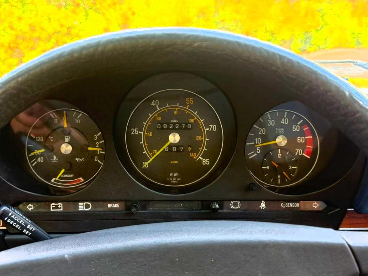 1981 Mercedes-benz 380 Sl Blue vin: WDBBA45A7BB007242
