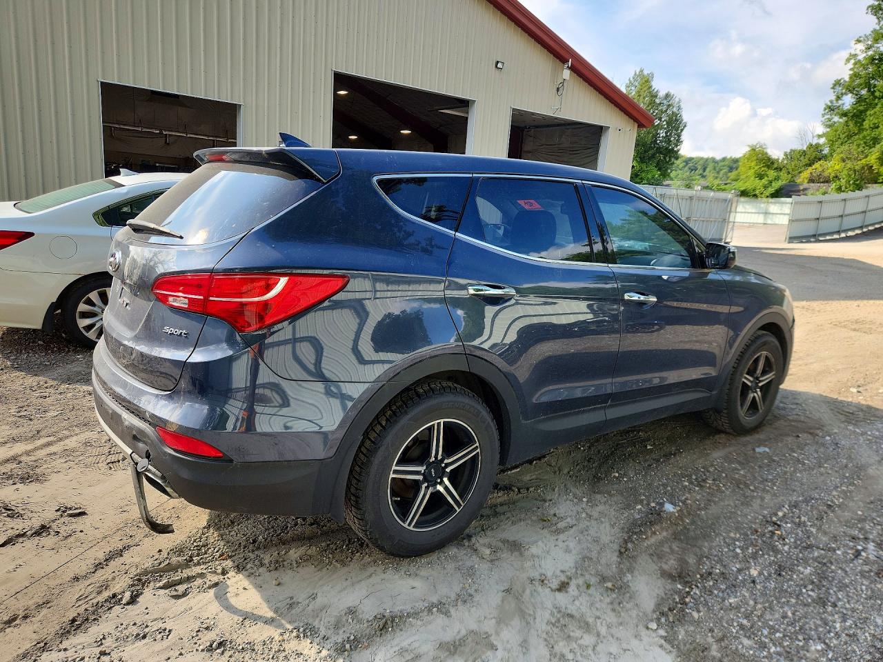 2013 Hyundai Santa Fe Sport 2.4l Gray vin: 5XYZU3LB9DG096737