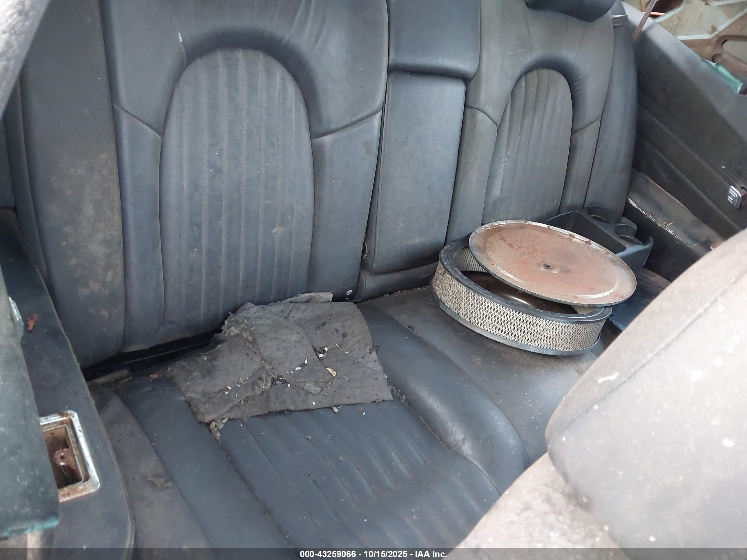 1968 Chevrolet Impala   Черный vin: 164478C103800    