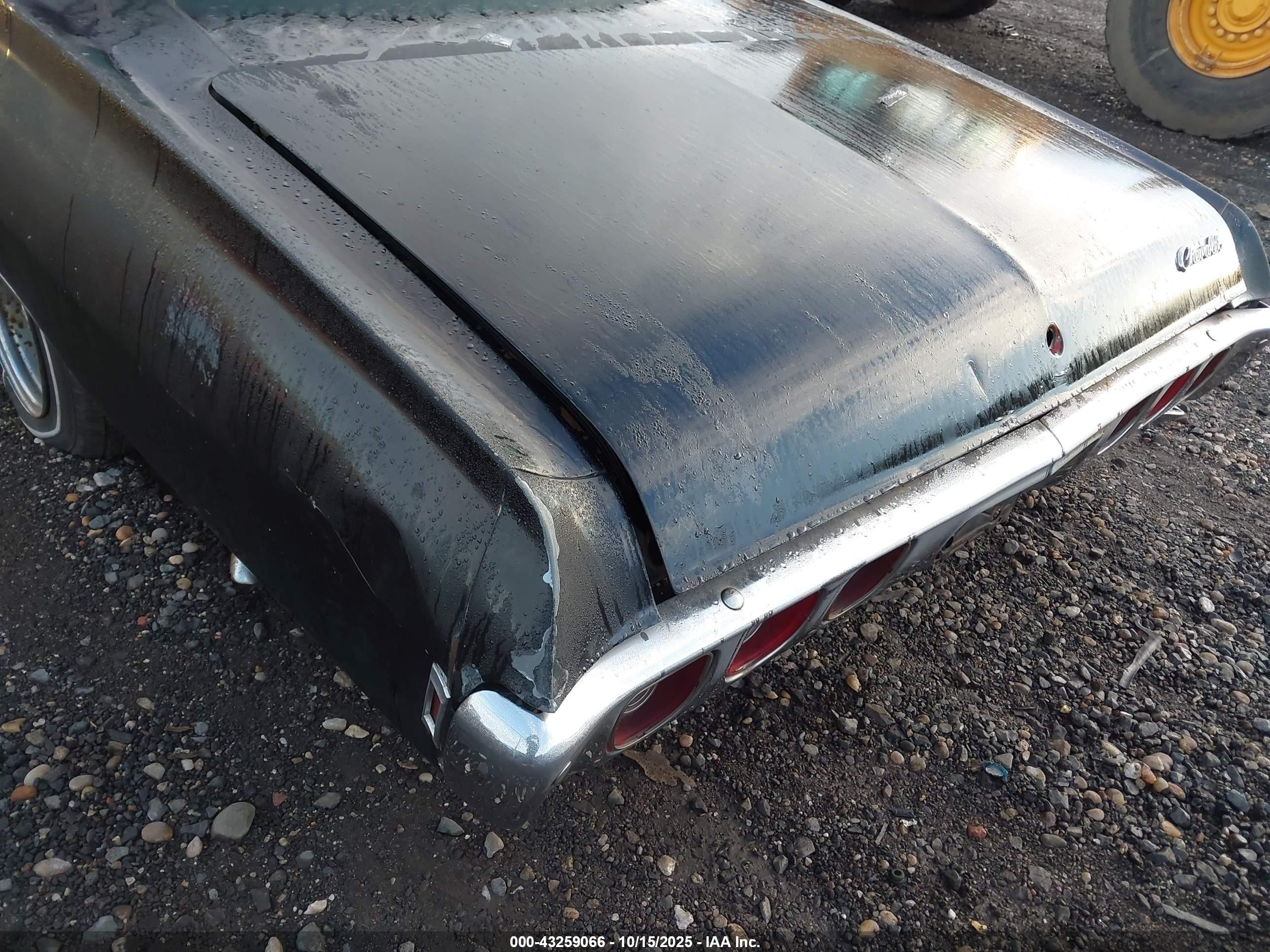 1968 Chevrolet Impala   Черный vin: 164478C103800    