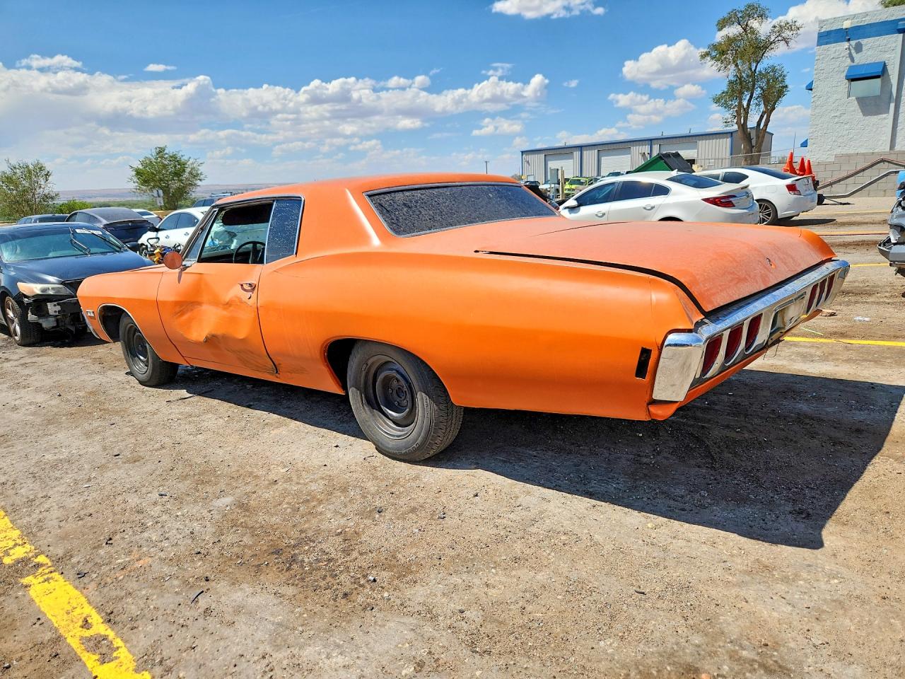 1968 Chev Impala Orange vin: 164478C112689