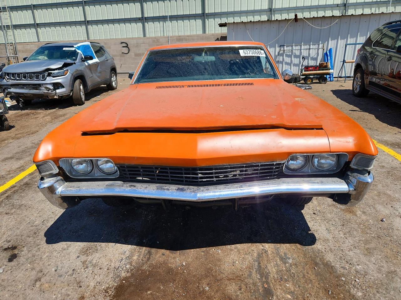1968 Chev Impala Orange vin: 164478C112689