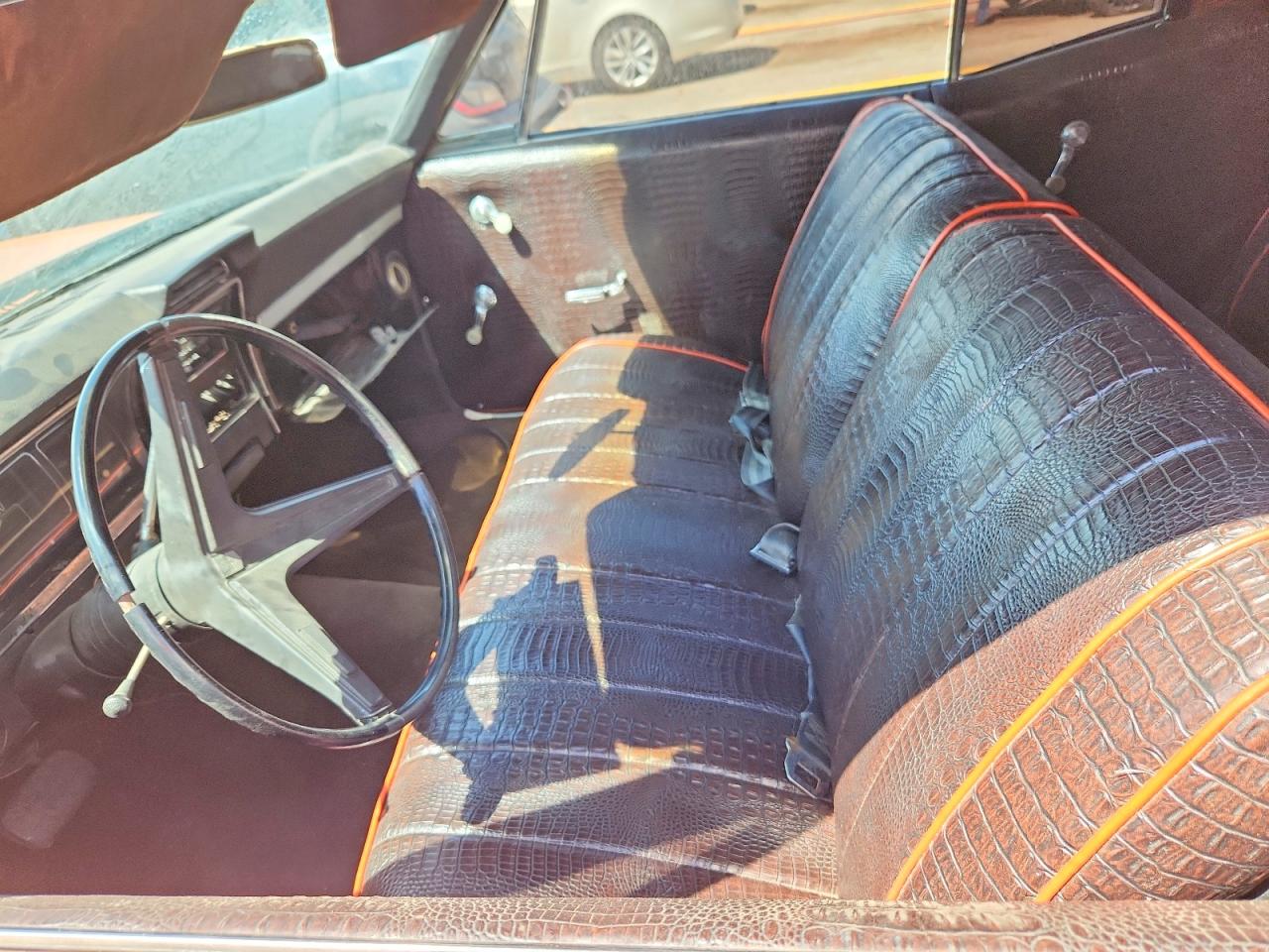 1968 Chev Impala Orange vin: 164478C112689